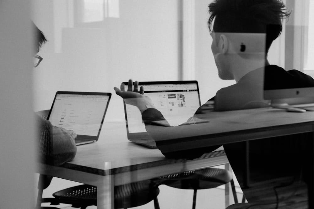 Case study — professional presenting a strategy
